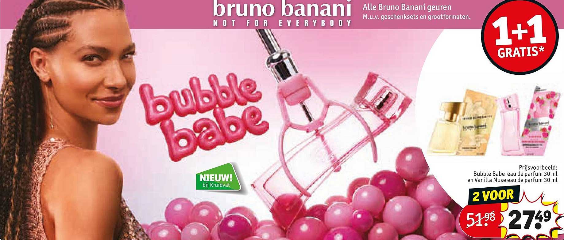 bruno banani bubble babe 1+1 gratis