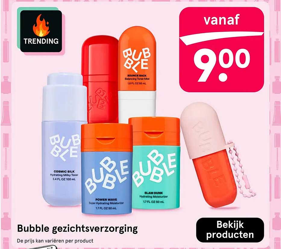 Bubble gezichtsverzorging