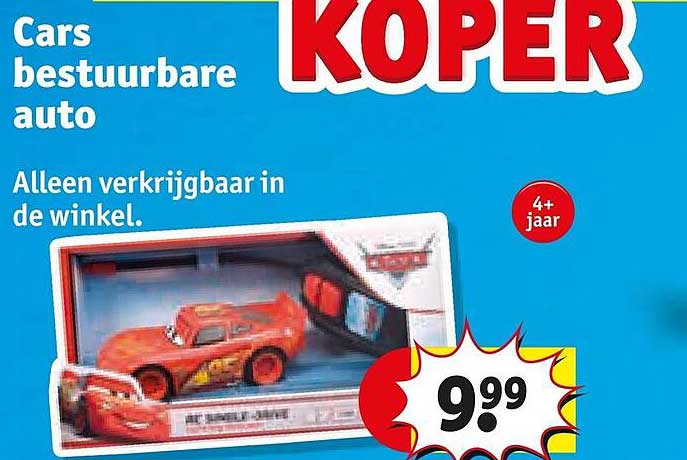 Cars bestuurbare auto