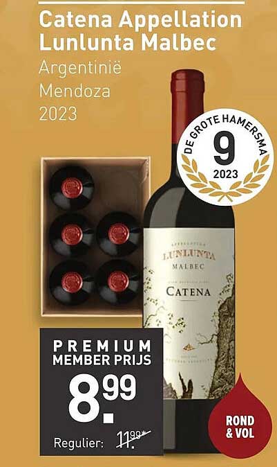 Catena Appellation Lunlunta Malbec Argentinië Mendoza 2023