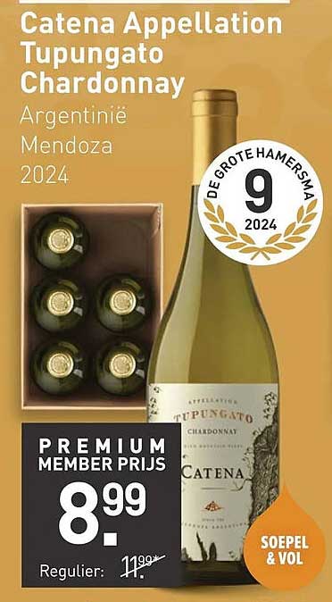Catena Appellation Tupungato Chardonnay Argentinië Mendoza 2024