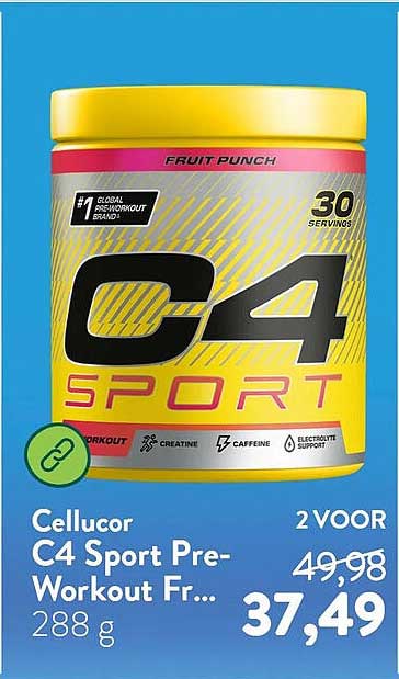 Cellucor C4 Sport Pre-Workout Fr... 2 VOOR