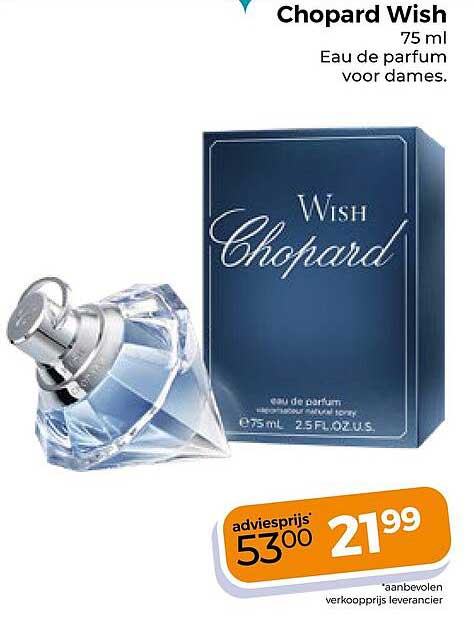 Chopard Wish 75 ml Eau de parfum voor dames