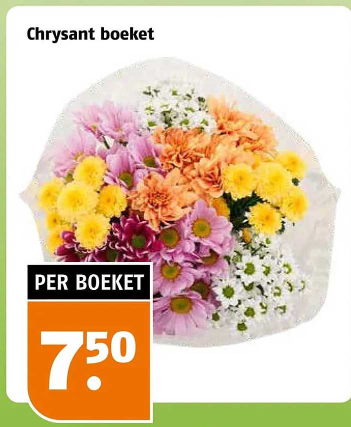 Chrysant boeket