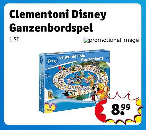 Clementoni Disney Ganzenbordspel