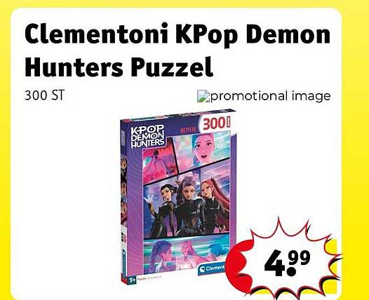 Clementoni KPop Demon Hunters Puzzel