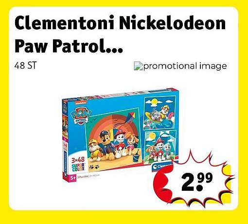 Clementoni Nickelodeon Paw Patrol...