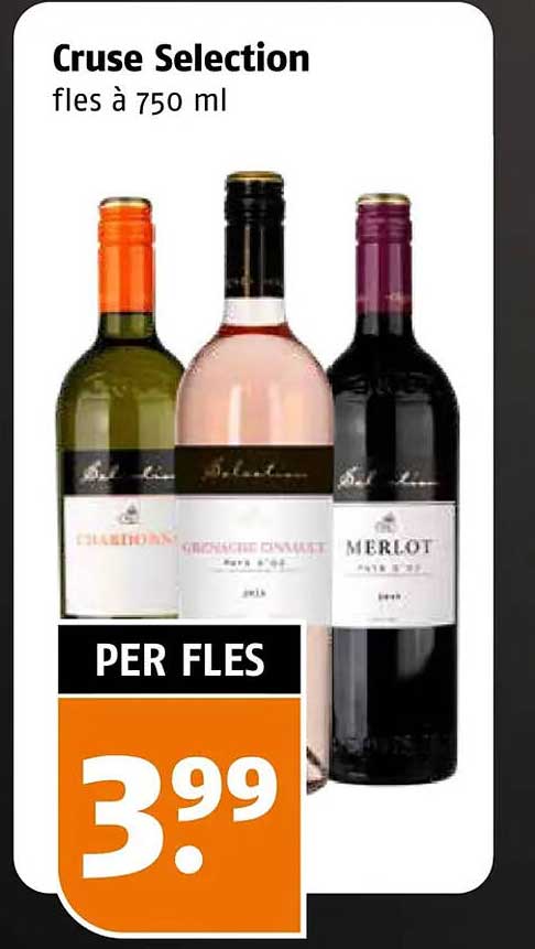 Cruse Selection fles à 750 ml