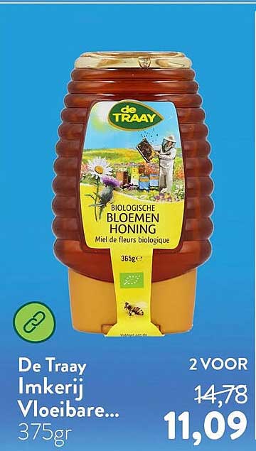 De Trayy Imkerij Vloeibare... 375gr 2 VOOR
