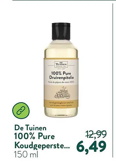 De Tuinen 100% Pure Koudgeperste...