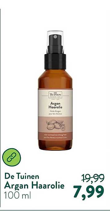 De Tuinen Argan Haarolie 100 ml
