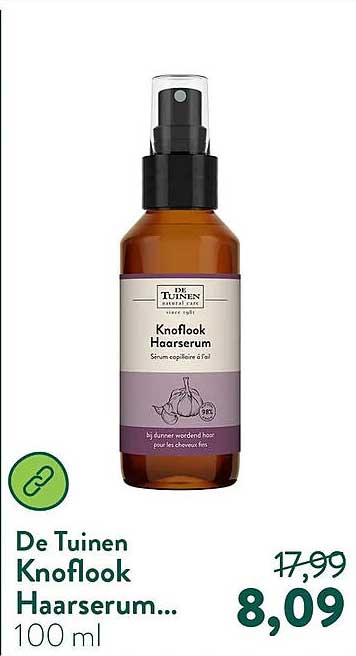 De Tuinen Knoflook Haarserum... 100 ml