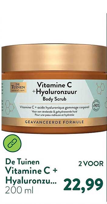 De Tuinen Vitamine C + Hyaluronzu... 2 VOOR