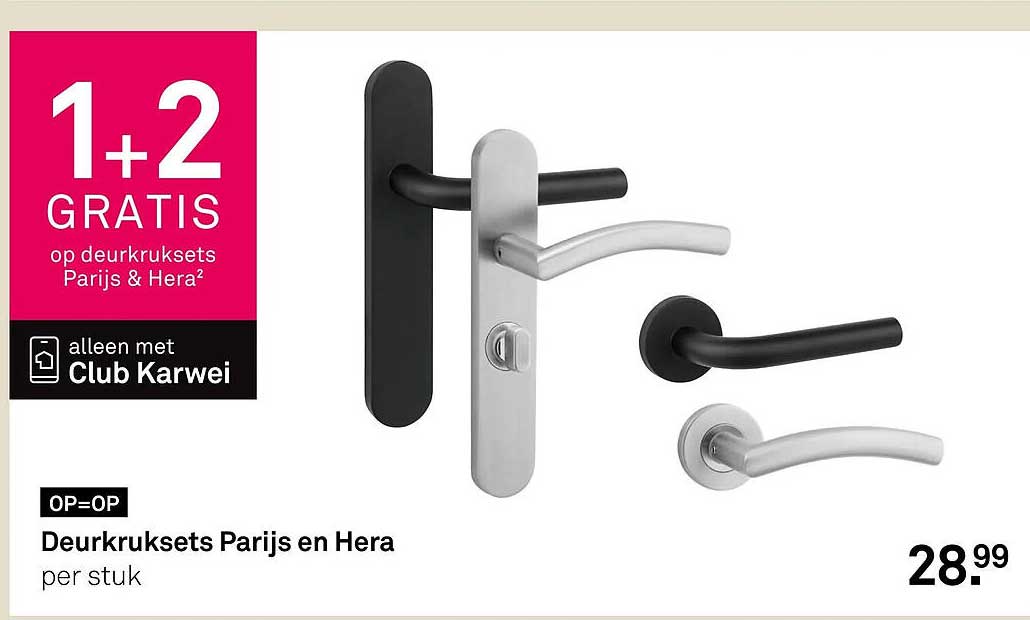 Deurkruksets Parijs en Hera 1+2 GRATIS