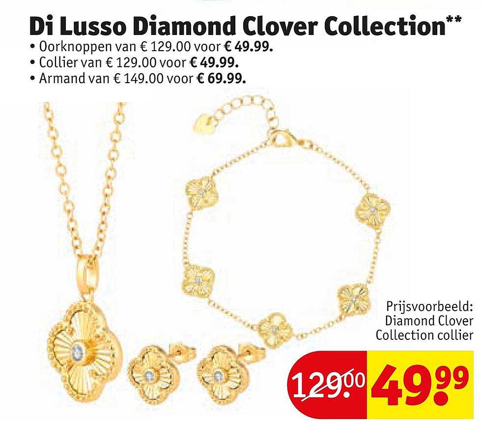Di Lusso Diamond Clover Collection**