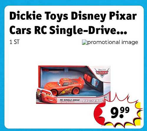 Dickie Toys Disney Pixar Cars RC Single-Drive...