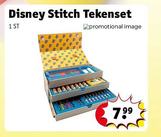 Disney Stitch Tekenset