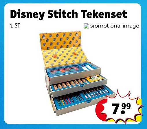 Disney Stitch Tekenset