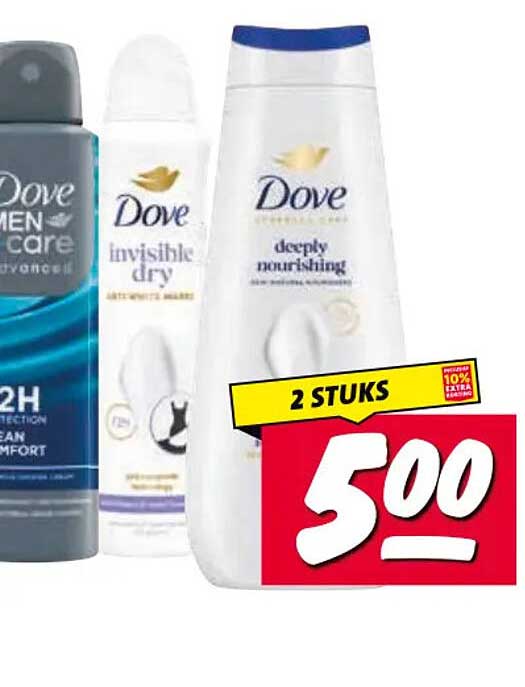 Dove deodorant 2 stuks