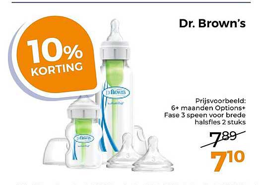 Dr. Brown’s 10% KORTING