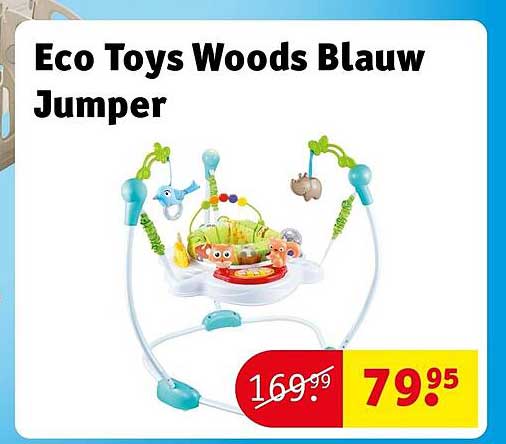 Eco Toys Woods Blauw Jumper