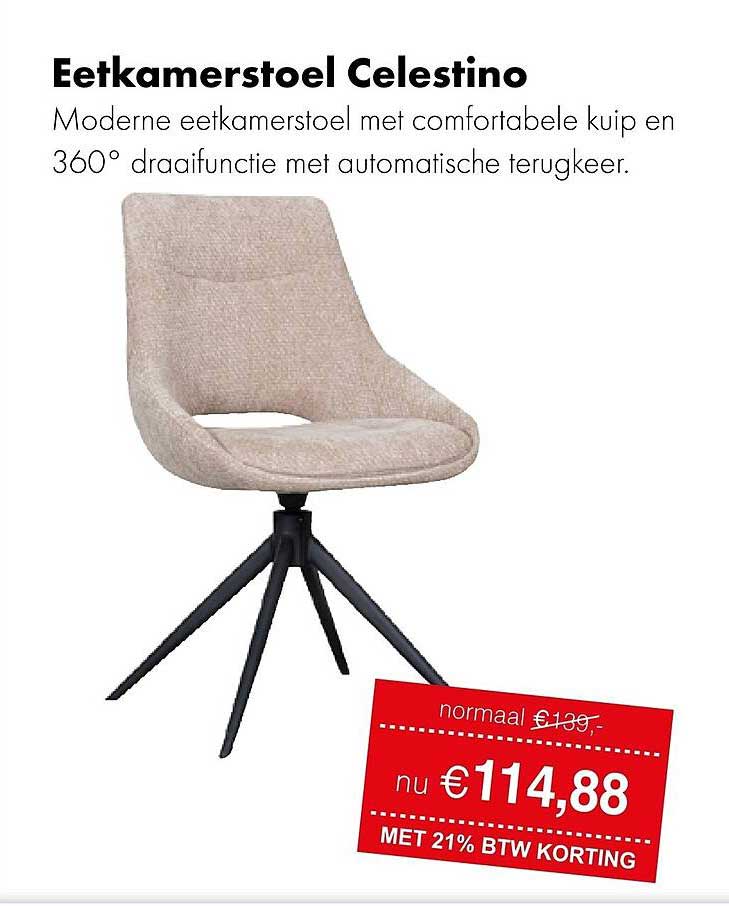 Eetkamerstoel Celestino