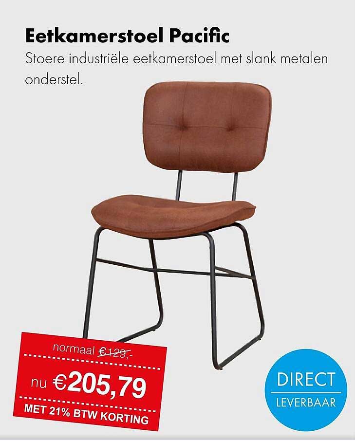 Eetkamerstoel Pacific