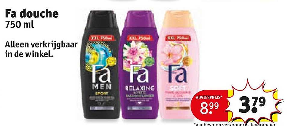 Fa douche 750 ml