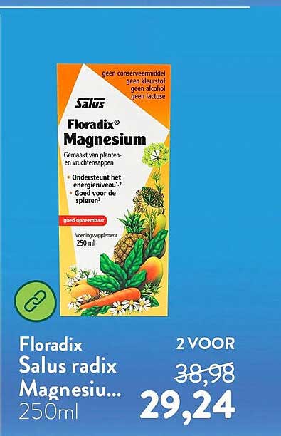 Floradix Salus radix Magnesiu... 250ml 2 VOOR