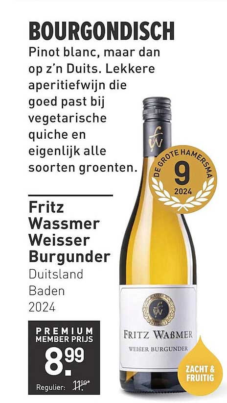 Fritz Wassmer Weisser Burgunder