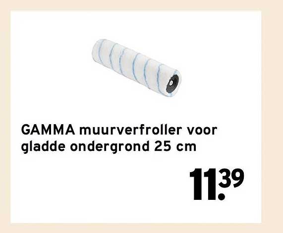 GAMMA muurverfroller voor gladde ondergrond 25 cm