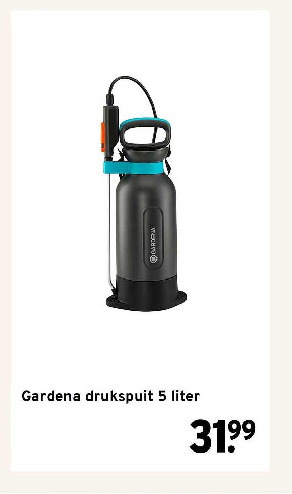 Gardena drukspuit 5 liter