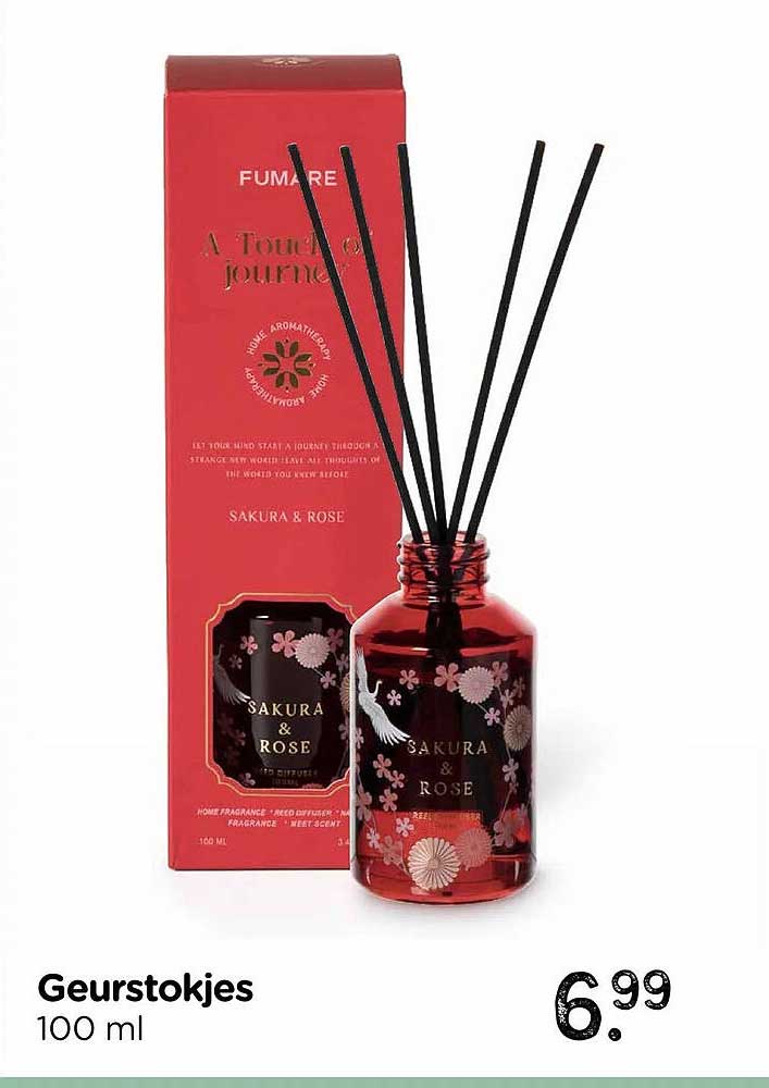 Geurstokjes 100 ml