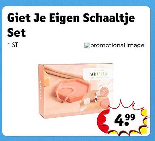 Giet Je Eigen Schaaltje Set