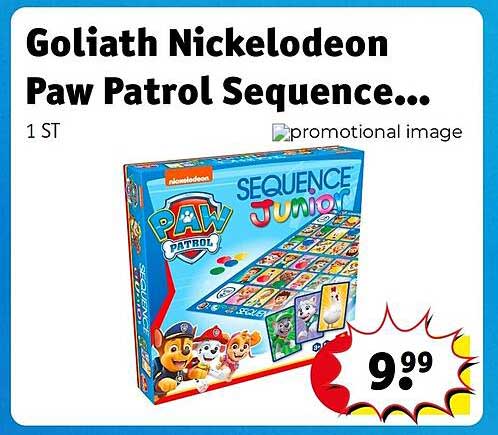 Goliath Nickelodeon Paw Patrol Sequence...
