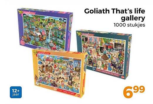 Goliath That’s life gallery 1000 stukjes