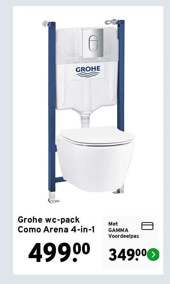 Grohe wc-pack Como Arena 4-in-1