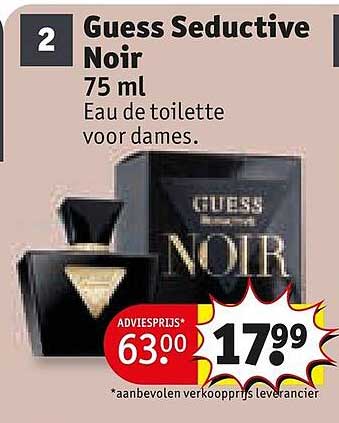 Guess Seductive Noir 75 ml Eau de toilette voor dames