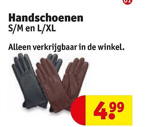 Handschoenen S/M en L/XL