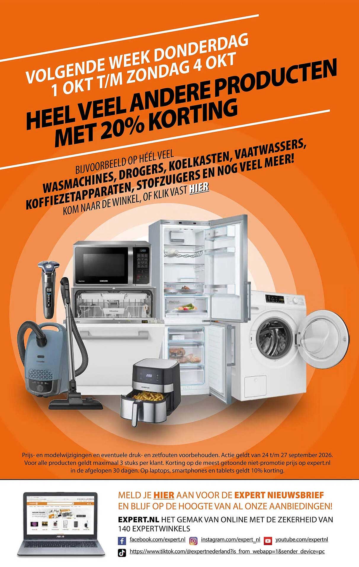 HEEL VEEL ANDERE PRODUCTEN MET 20% KORTING