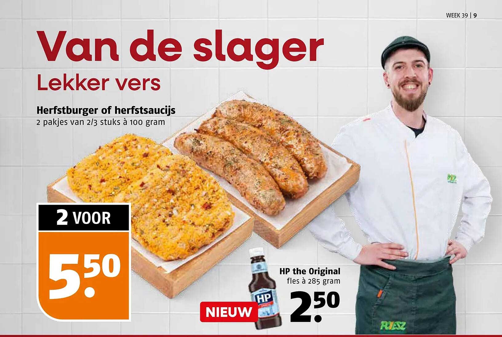 Herfstburger of herfstsausijs