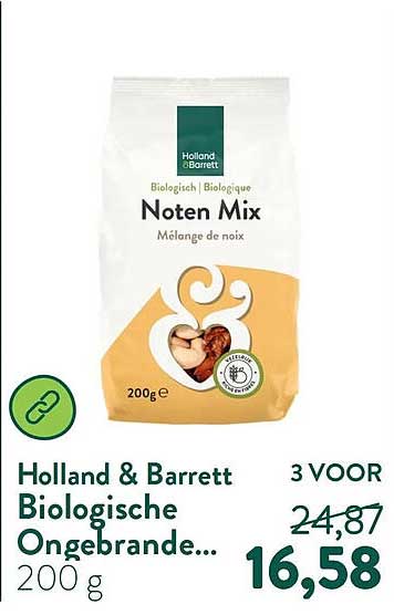 Holland & Barrett Biologische Ongebrande... 200 g 3 VOOR