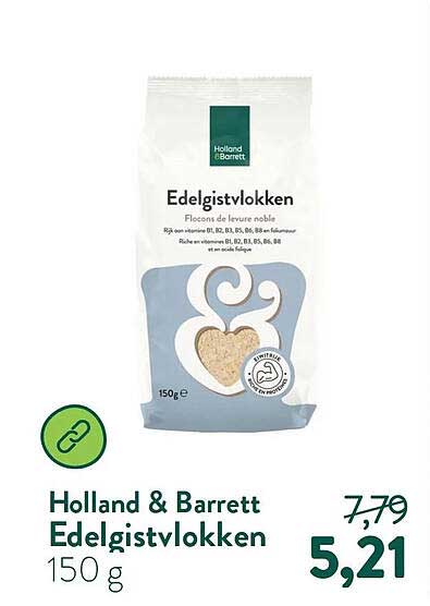 Holland & Barrett Edelgistvlokken 150 g