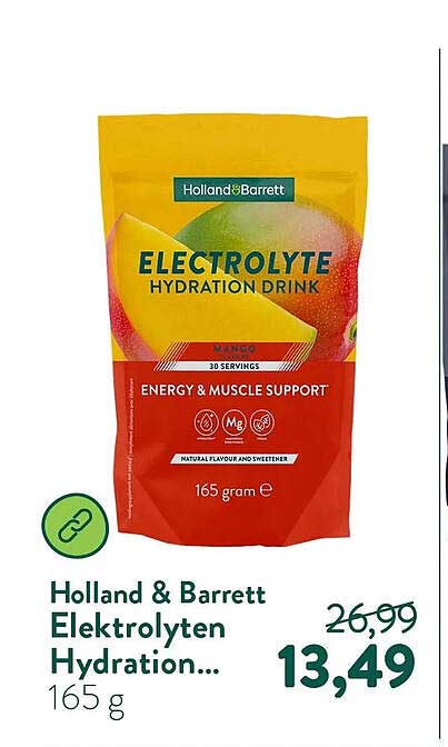 Holland & Barrett Elektrolyten Hydration...