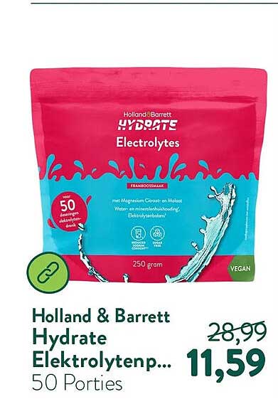Holland & Barrett Hydrate Elektrolytenp... 50 Porties
