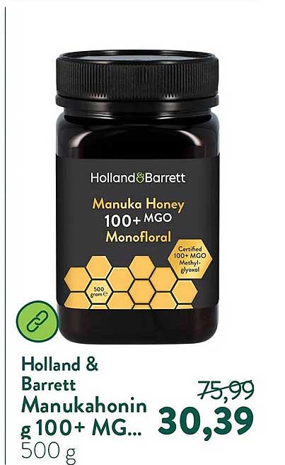 Holland & Barrett Manukahonin g 100+ MG...