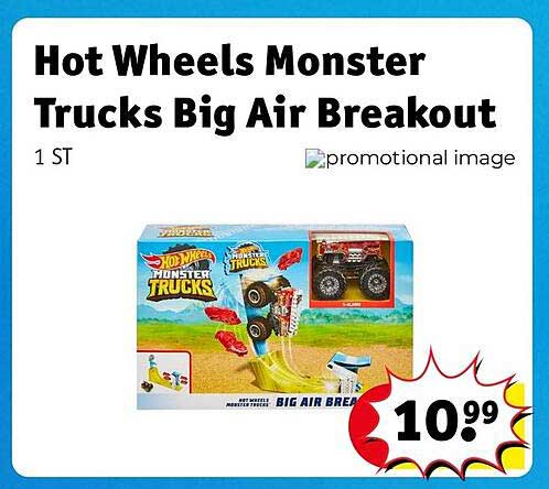 Hot Wheels Monster Trucks Big Air Breakout