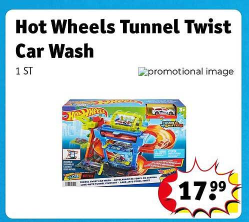 Hot Wheels Tunnel Twist Car Wash