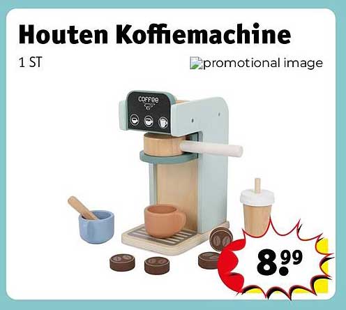 Houten Koffiemachine