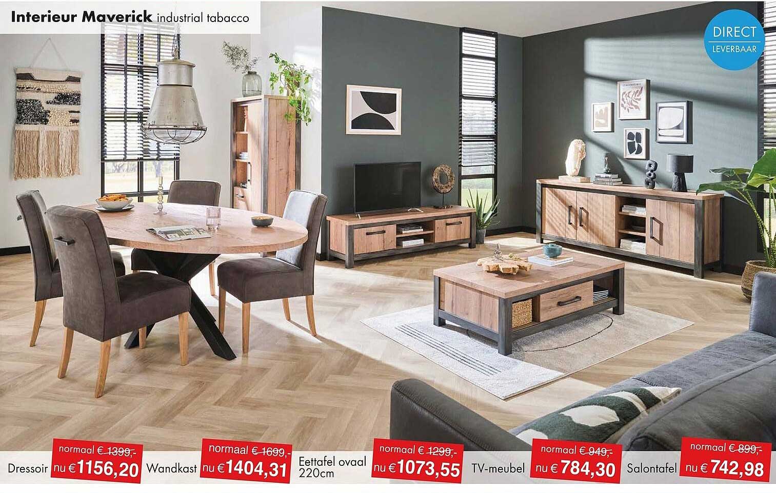 Interieur Maverick industrial tabacco